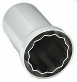 Lug Nut Covers 1 1/2" Push-On Top Hat Tube Plastic 3 3/8" GG#10282 Set of 5