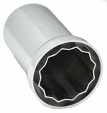 Lug Nut Covers 1 1/2" Push-On Top Hat Tube Plastic 3 3/8" GG#10282 Set of 5