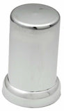 Lug Nut Covers 1 1/2" Push-On Top Hat Tube Plastic 3 3/8" GG#10282 Set of 5