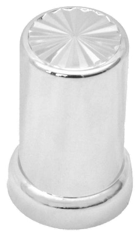 Lug Nut Covers 1 1/2" Push-On Pinwheel Plastic 3 3/8" Tall #10283 Set of 20