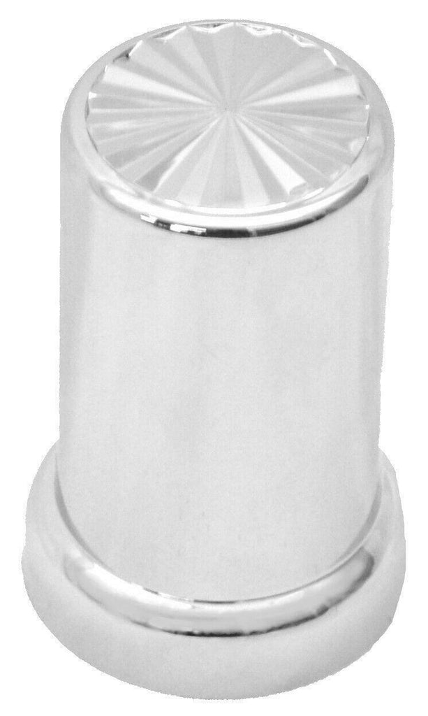 Lug Nut Covers 1 1/2" Push-On Pinwheel Plastic 3 3/8" Tall #10283 Set of 20