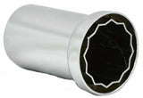 Lug Nut Covers 1 1/2" Push-On Pinwheel Plastic 3 3/8" Tall #10283 Set of 20