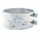 Exhaust Butt Joint Clamp for 7" Peterbilt Stack w/Angle Stainless UP#10284 Each