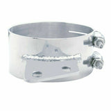 Exhaust Butt Joint Clamp for 7" Peterbilt Stack w/Angle Stainless UP#10284 Each