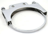 Exhaust Bracket 5" U-Bolt Style with Tab for Peterbilt Chrome UP#10286 Each