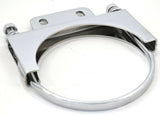 Exhaust Bracket 5" U-Bolt Style with Tab for Peterbilt Chrome UP#10286 Each