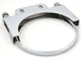 Exhaust Bracket 5" U-Bolt Style with Tab for Peterbilt Chrome UP#10286 Each