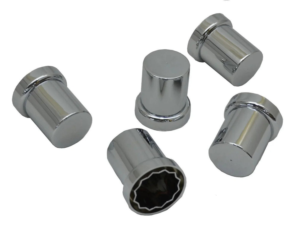 Lug Nut Covers 1 1/2" Push-On Top Hat Tube Plastic 2 1/2 Tall GG#10287 Set of 40