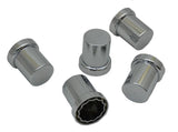 Lug Nut Covers 1 1/2" Push-On Top Hat Tube Plastic 2 1/2 Tall GG#10287 Set of 40