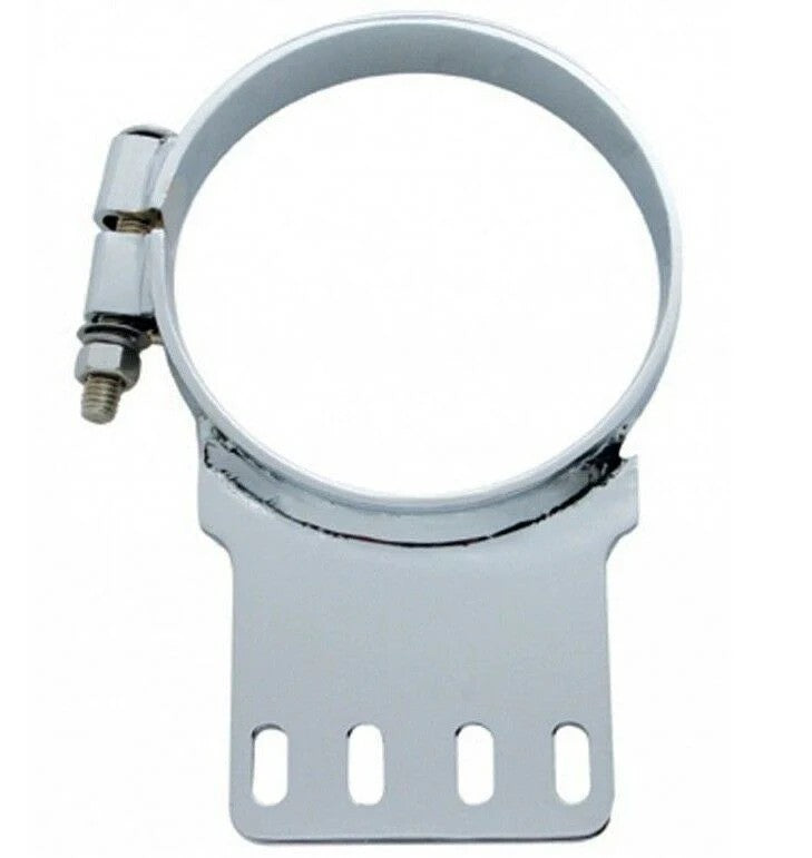 Exhaust Clamp 5”  Kenworth 1982+ Heavy Duty Chrome Stack to Cab Mounting UP10288