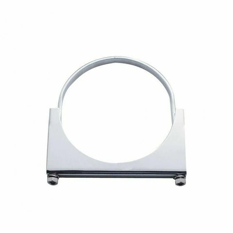 Exhaust Bracket Clamp 5" U-Bolt Style for Peterbilt KW FL Chrome UP#10290 Each