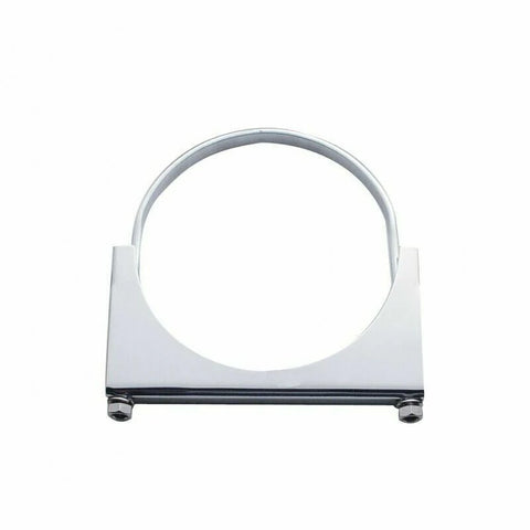 Exhaust Bracket Clamp 5" U-Bolt Style for Peterbilt KW FL Chrome UP#10290 Each