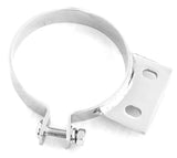 Exhaust Stack Bracket Clamp for 379 359 Peterbilt 1987-93 Chrome 5” ID UP#10294