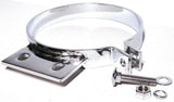 Exhaust Stack Bracket Clamp for 379 359 Peterbilt 1987-93 Chrome 6" ID UP#10295