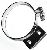 Exhaust Stack Bracket Clamp for 379 359 Peterbilt 1987-93 Chrome 6" ID UP#10295