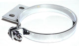 Exhaust Stack Bracket Clamp for 379 359 Peterbilt 1987-93 Chrome 6" ID UP#10295
