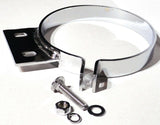 Exhaust Stack Bracket Clamp for 379 359 Peterbilt 1987-93 Chrome 6" ID UP#10295