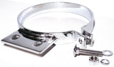 Exhaust Stack Bracket Clamp for 379 359 Peterbilt 1987-93 Chrome 6" ID UP#10295