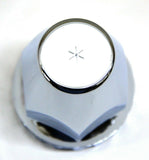 UP Front & Rear Axle Covers Cone Hub Cap 33 mm Screw/Thread-On Lug Nuts #10306
