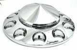 Front & Rear Axle Cover Combo Kit Cone Pointed Hub Cap 33mm Spike Nut Covers