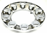 Front & Rear Axle Cover Combo Kit Cone Pointed Hub Cap 33mm Spike Nut Covers