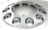 Front & Rear Axle Cover Combo Kit Cone Pointed Hub Cap 33mm Spike Nut Covers