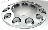 Front & Rear Axle Cover Combo Kit Cone Pointed Hub Cap 33mm Spike Nut Covers