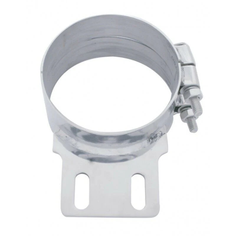 Exhaust Butt Joint Clamp for 5 ID Peterbilt Pipe Straight Tab Stainless UP#10319