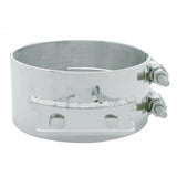 Exhaust Butt Joint Clamp for 5 ID Peterbilt Pipe Straight Tab Stainless UP#10319