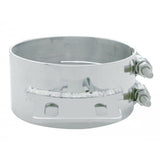 Exhaust Butt Joint Clamp for 5 ID Peterbilt Pipe Straight Tab Stainless UP#10319