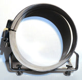 Exhaust Band Clamp Bracket Wide for 7" Freightliner Stack 304 Stainless UP#10324