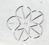 Lug Nut Cover 33mm Screw-on Classic Style Plastic 3 1/4" Tall GG#10326 Set of 5