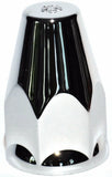 Lug Nut Cover 33mm Screw-on Classic Style Plastic 3 1/4" Tall GG#10326 Set of 5