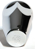 Lug Nut Cover 33mm Screw-on Classic Style Plastic 3 1/4 Tall #10326 Set of 60