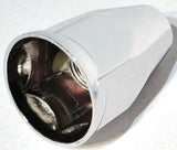 Lug Nut Cover 33mm Screw-on Classic Style Plastic 3 1/4 Tall #10326 Set of 60