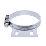 Exhaust Stack Bracket 5" for Peterbilt Conventional 1987+ Chrome UP#10327 Each