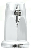 Lug Nut Covers 33mm Push-On Silo Chrome Plastic 3 1/8" Tall GG#10330 Set of 20