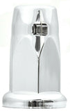 Lug Nut Covers 33mm Push-On Silo Chrome Plastic 3 1/8" Tall GG#10330 Set of 20