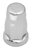 Lug Nut Covers 33mm Push-On Silo Chrome Plastic 3 1/8" Tall GG#10330 Set of 20