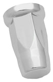 Lug Nut Covers 33mm Push-On Silo Chrome Plastic 3 1/8" Tall GG#10330 Set of 20