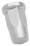 Lug Nut Covers 33mm Push-On Silo Chrome Plastic 3 1/8" Tall GG#10330 Set of 20
