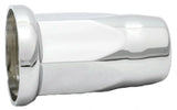 Lug Nut Covers 33mm Push-On Silo Chrome Plastic 3 1/8" Tall GG#10330 Set of 20