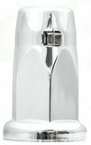 Lug Nut Covers 33mm Push-On Silo Chrome Plastic 3 1/8" Tall GG#10330 Set of 40