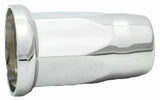 Lug Nut Covers 33mm Push-On Silo Chrome Plastic 3 1/8" Tall GG#10330 Set of 5