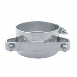 exhaust band clamp bracket wide 304 stainless steel for 5" Freightliner stacks