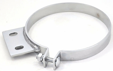 Exhaust Stack 7” Mount Bracket 379 359 Peterbilt 1987-1993 Clamp Chrome UP#10332