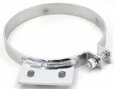 Exhaust Stack 7” Mount Bracket 379 359 Peterbilt 1987-1993 Clamp Chrome UP#10332