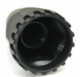 UP Rear Axle Cover Matte Black 33 mm Standard Screw-On Dome Cap #10335- 1 Kit