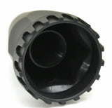 UP Rear Axle Cover Matte Black 33 mm Standard Screw-On Dome Cap #10335- 1 Kit