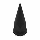 UP Rear Axle Cover Matte Black Cone Hub Cap 33 mm Spike Screw-On #10337 Each
